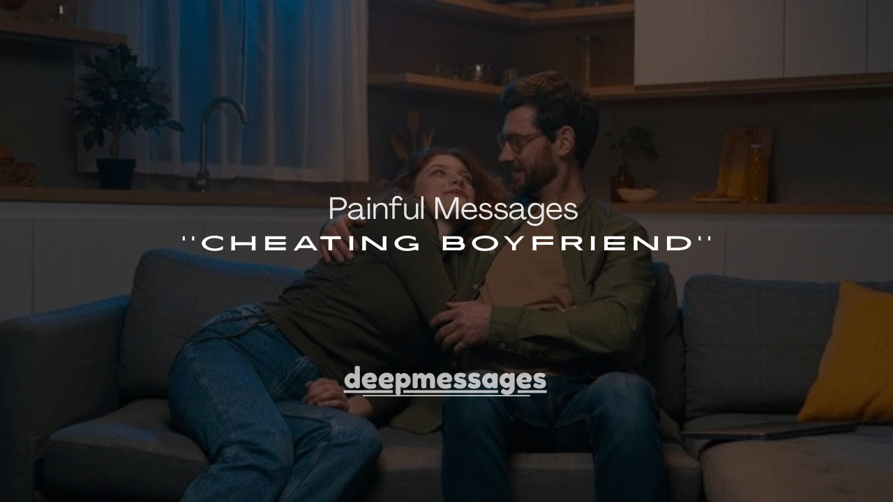 100+ Painful Messages to a Cheating Boyfriend