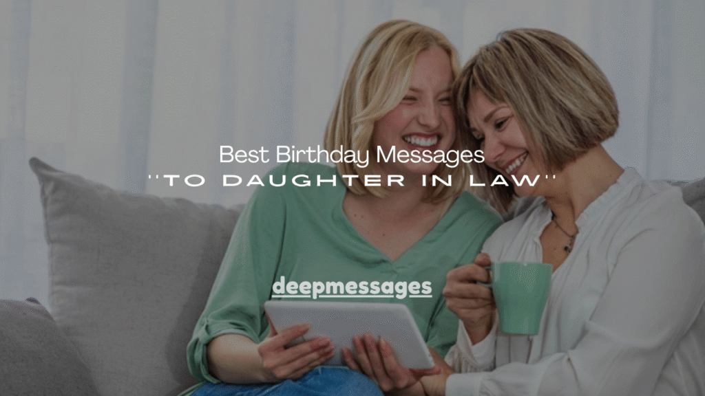 150+ Best Birthday Messages to Daughter in Law
