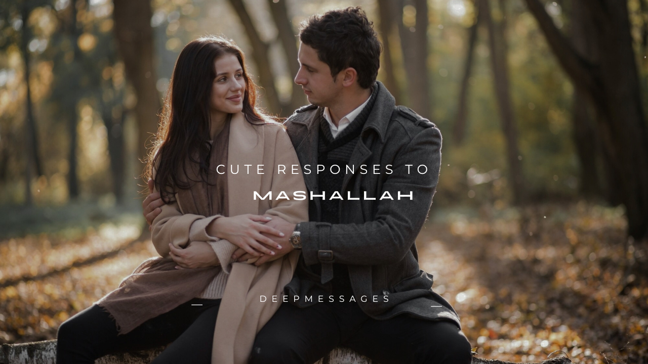 100+ Cute Responses to "Mashallah"